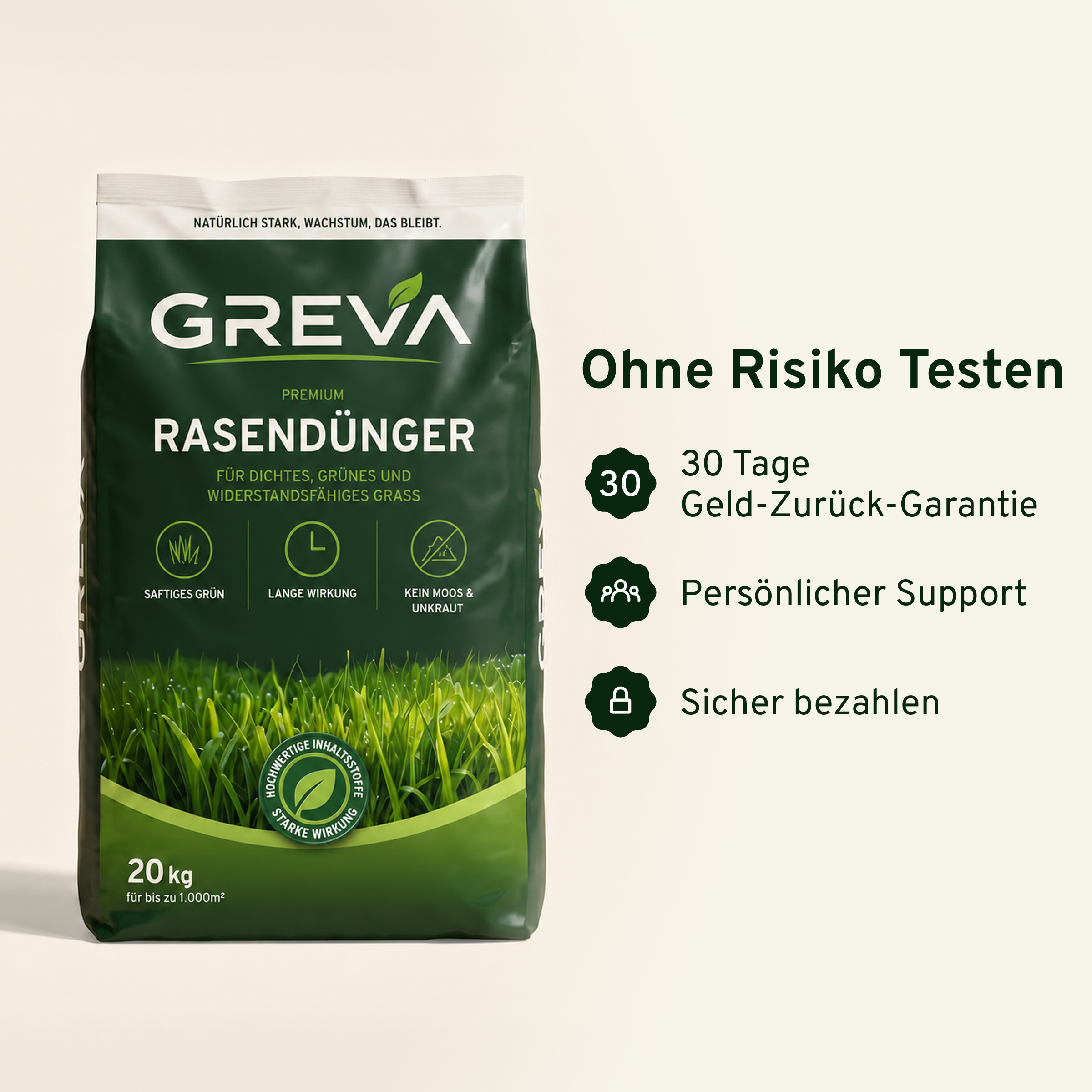 Greva Rasenretter – Premium Rasendünger