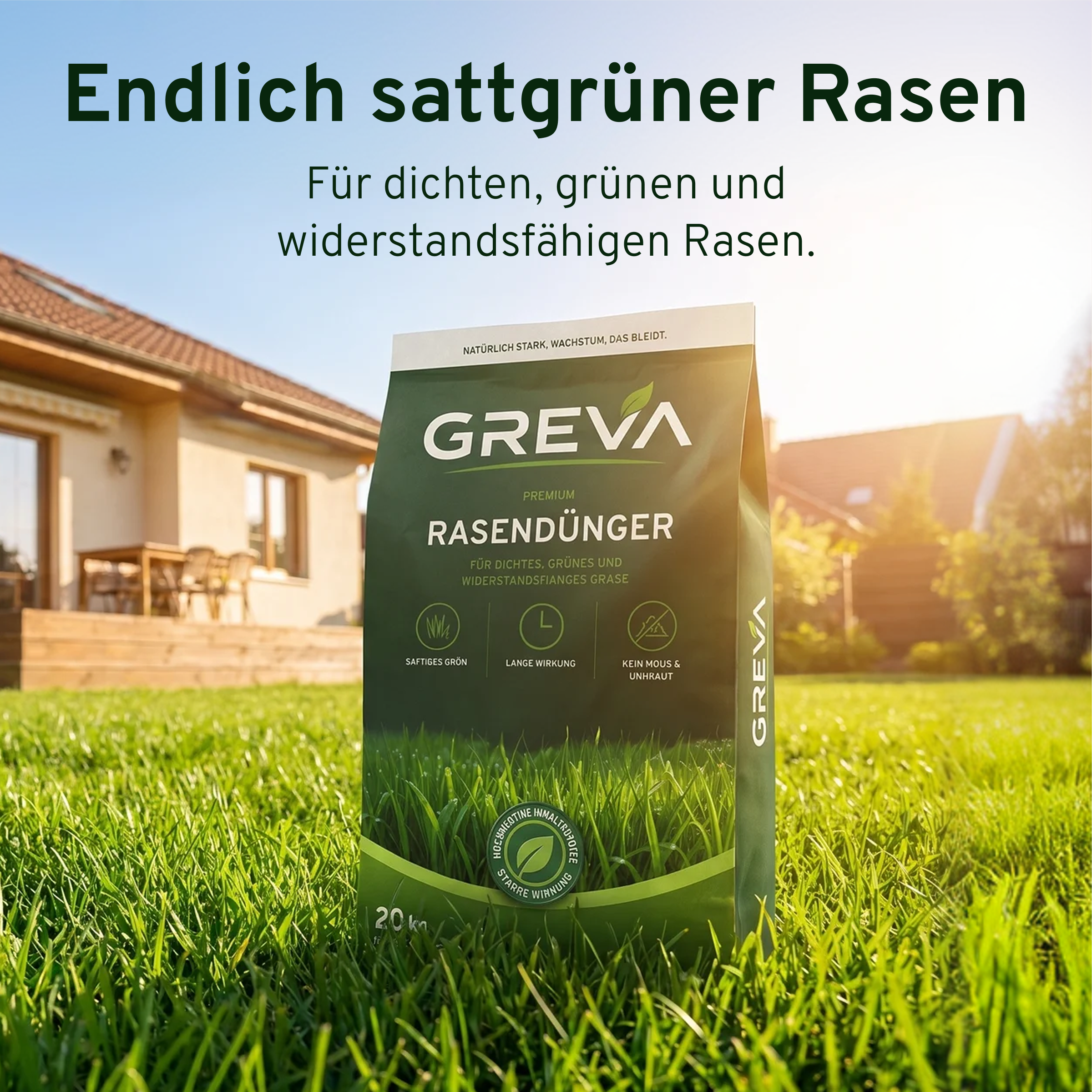Greva Rasenretter – Premium Rasendünger